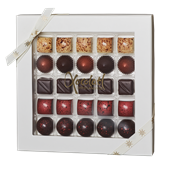Christiansfelder Star 25 Chokoladeæske fra Xocolatl 220 g - FÅ TILBAGE